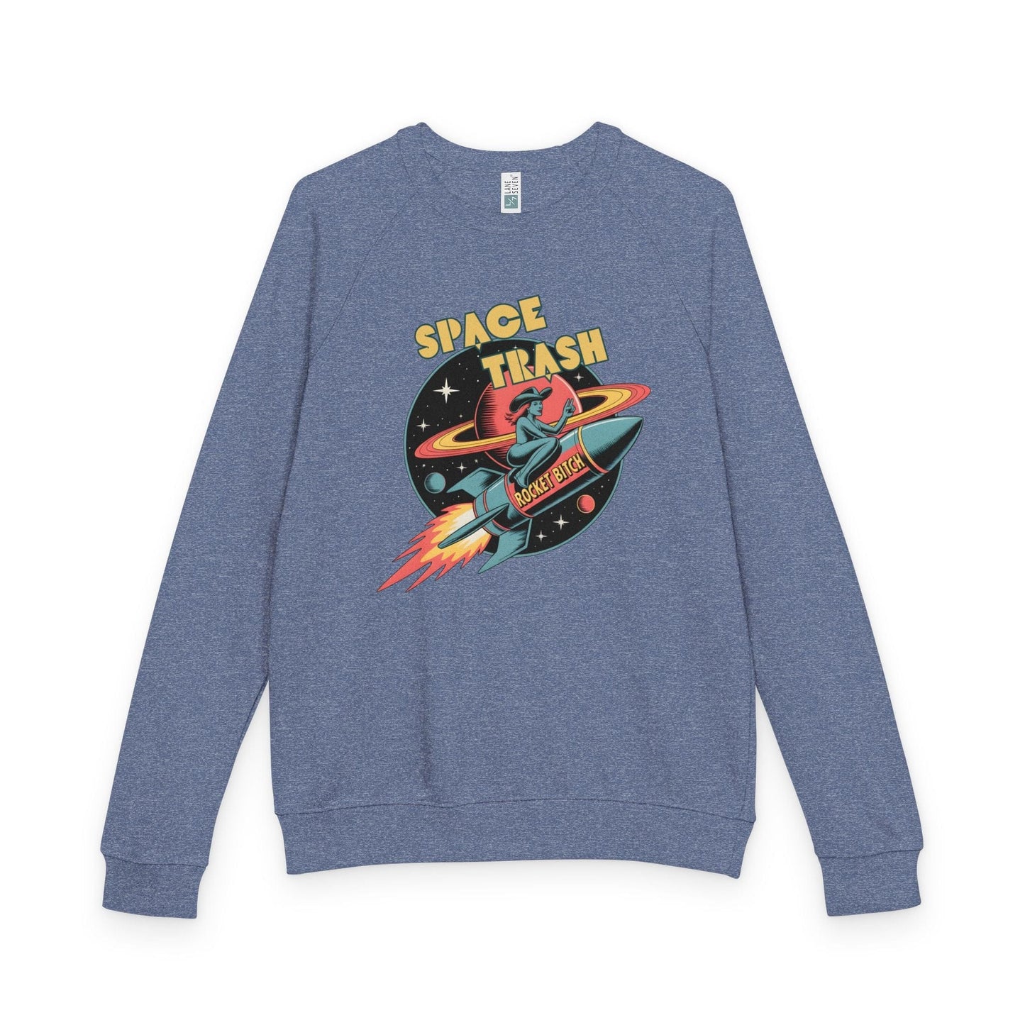 Space Trash Terry Raglan Crewneck