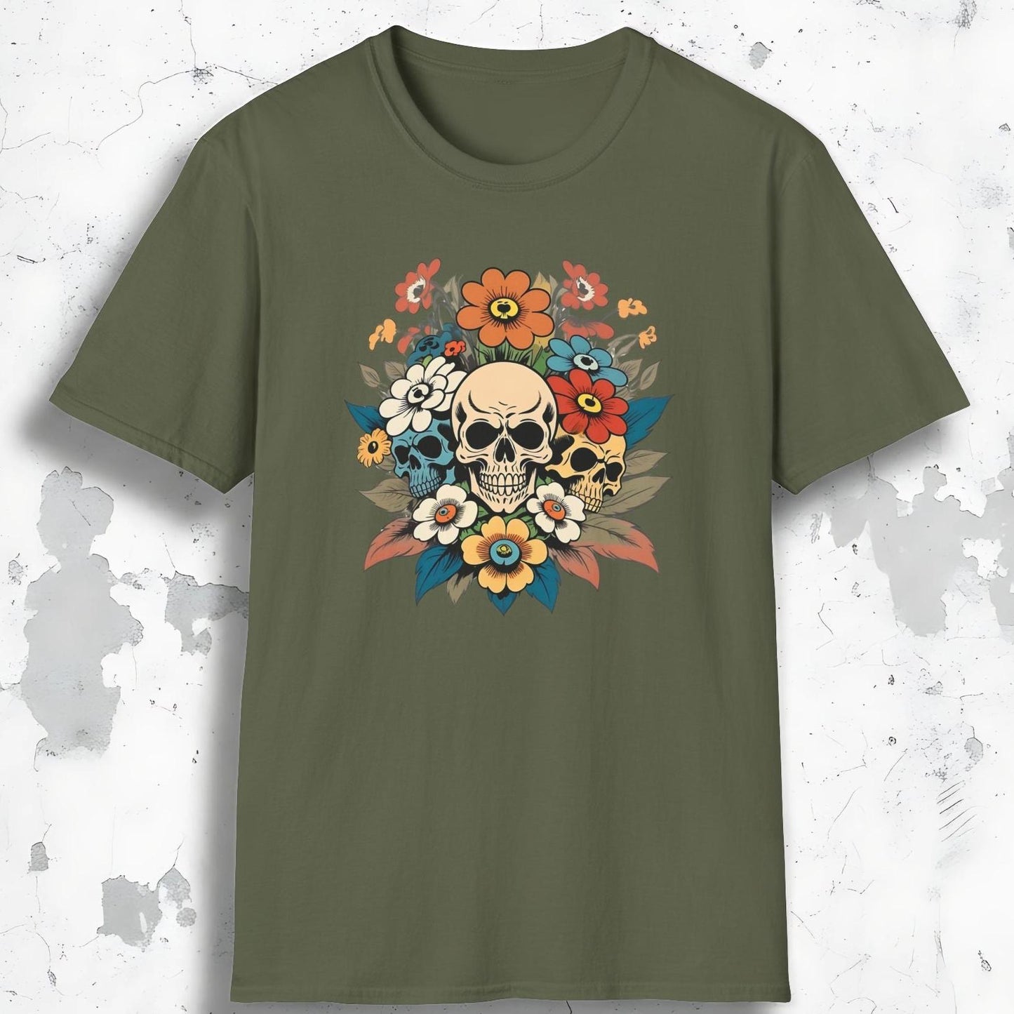 Skull Bouquet Tee