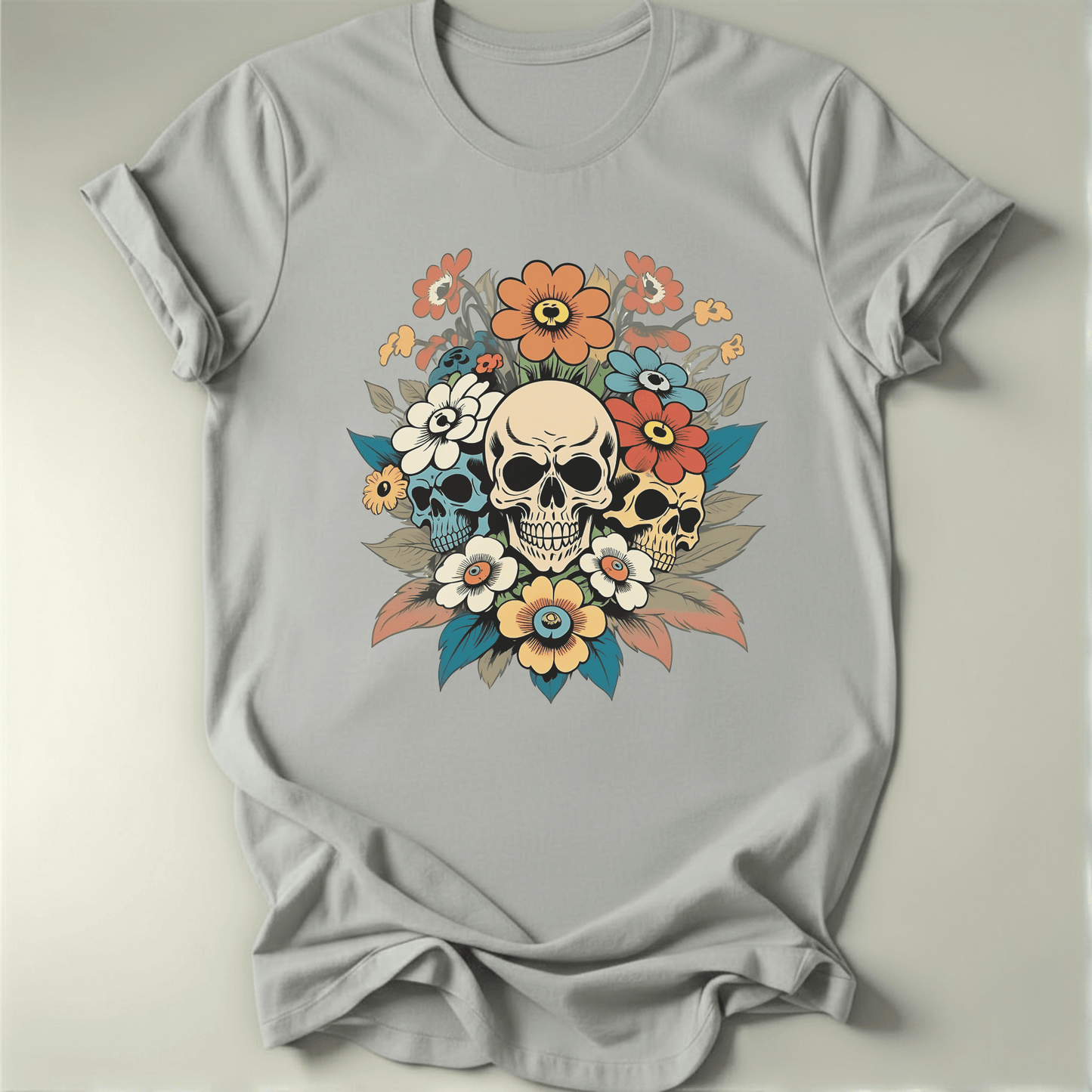 Skull Bouquet Tee