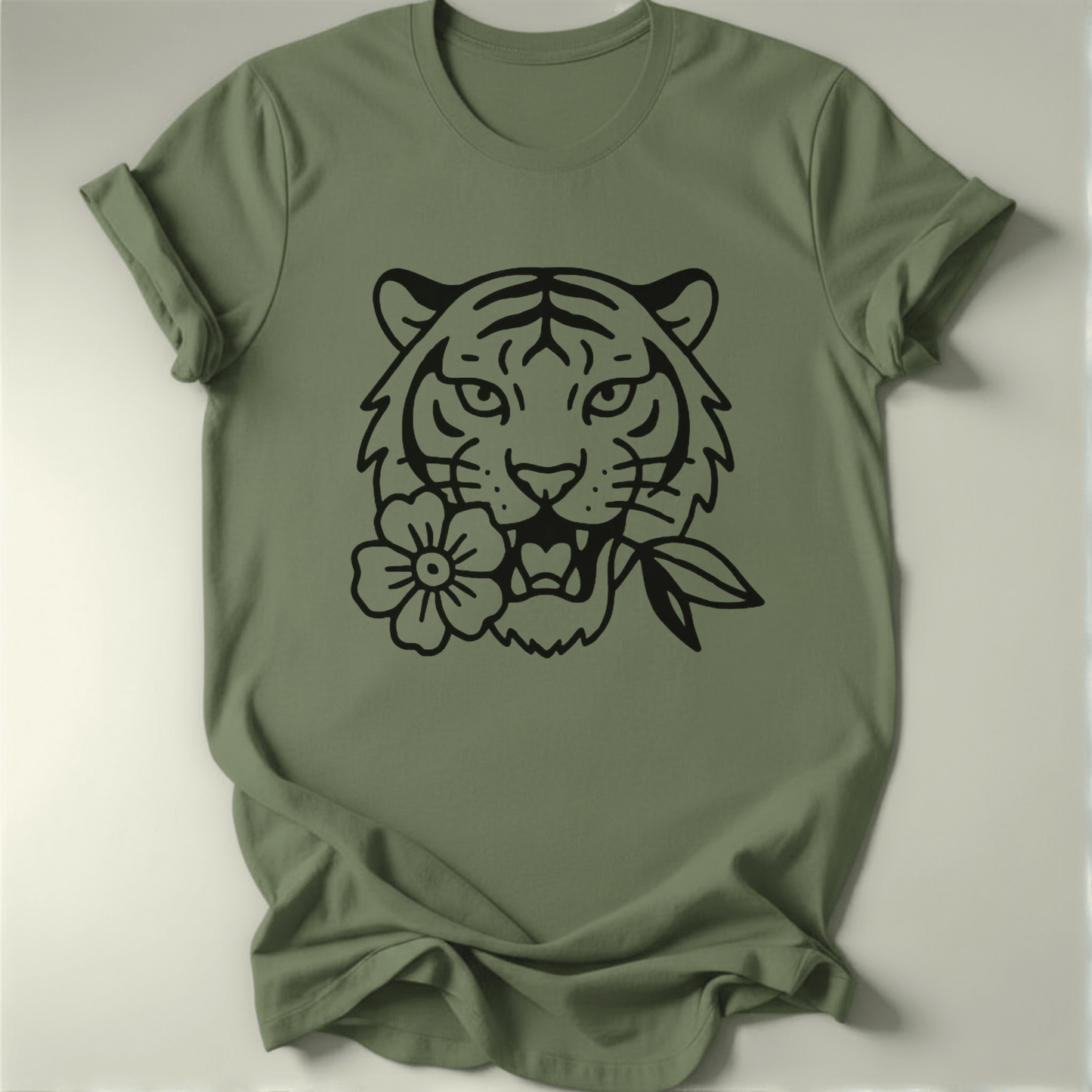 Tiger Rose Tee