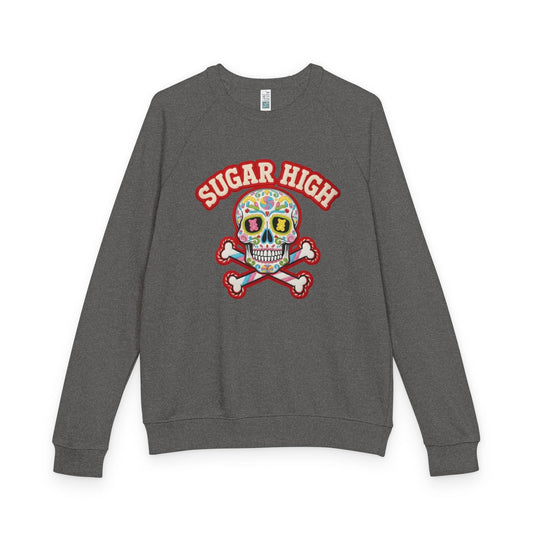 Sugar High Terry Raglan Crewneck
