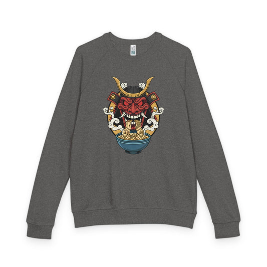 Samurai Ramen Terry Raglan Crewneck