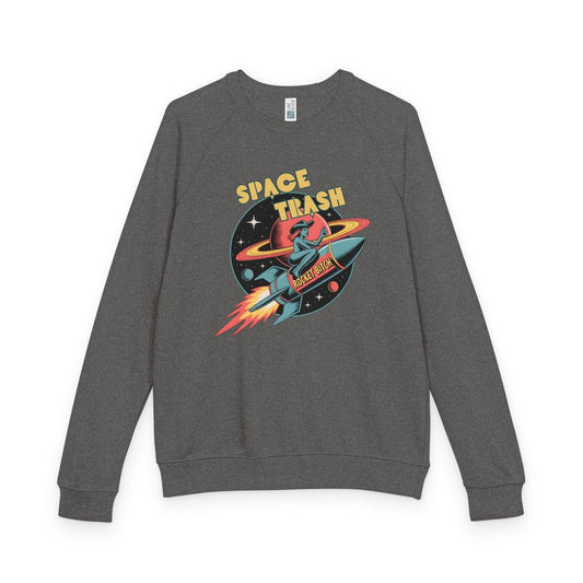 Space Trash Terry Raglan Crewneck