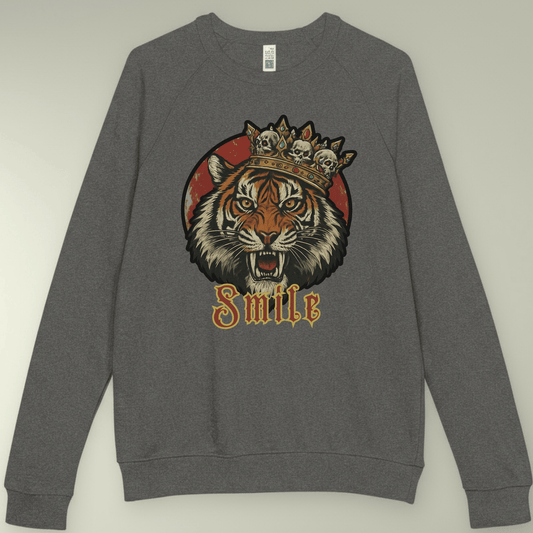 Smile Terry Raglan Crewneck